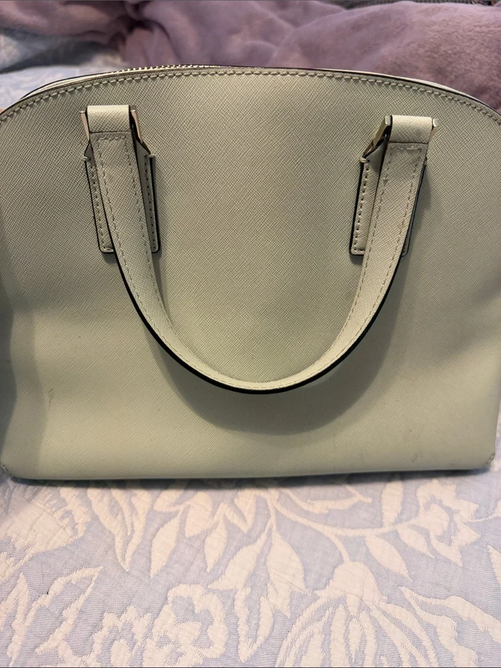 kate spade Light Sage Dome Satchel with Gold Hardware - Picture 4 of 4